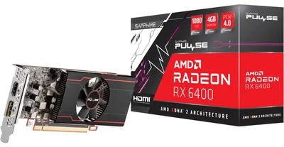 Produktbild von Sapphire Pulse AMD Radeon RX 6400 Gaming 4GB GDDR6