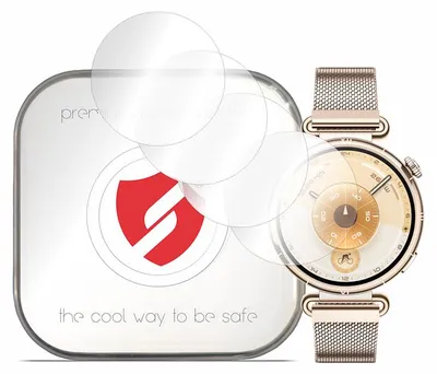 Produktbild von Smart Protection - Premium Classic Schutzfolie (4 Stück) für Huawei Watch GT 6 41 mm - transparent