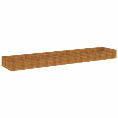 Immagine prodotto di Fioriera Rialzata da Giardino 482x100x36 cm in Acciaio Corten