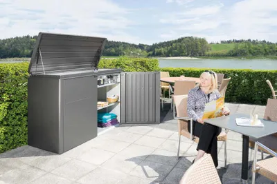 Produktbild von Biohort HighBoard, Rechteckig, Silber, Gartengeräte, 1150 l