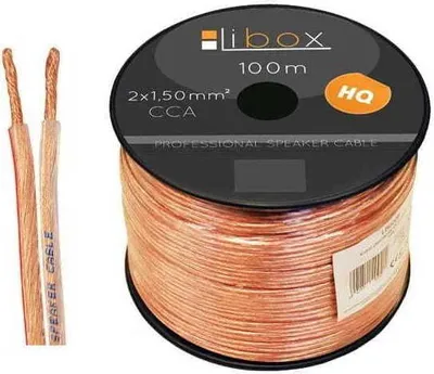 Zdjęcie produktu dla Vayox Kabel Głośnikowy VA0222 | CCA 2x1,5 | 100m