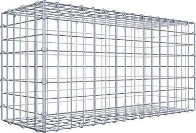 Immagine prodotto di Gabbione 80 cm x 40 cm x 30 cm (L x H x P), maglia 5 cm x 5 cm, anello a C