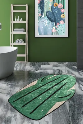Immagine prodotto di Mijolnir, Big- CHL4287, verde, tappetini da bagno, 700 gr/m², 100% micropolyamide