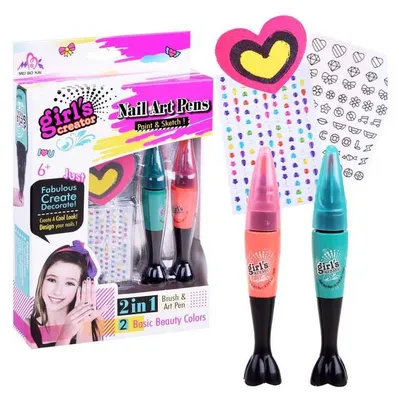 Produktbild von Nagelkunst-Set Lackdekorationen ZA2437