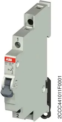 Immagine prodotto di E211-32-10, Interruttore, 1P, Grigio, IP20, Svizzera, EN60669-1 EN60669-2-4