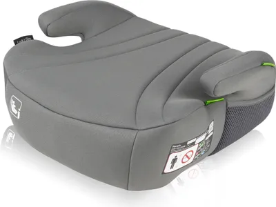 Produktbild von Lionelo Luuk i-Size - Sitzerhöhung, für Kinder ca. 6-12 Jahre, sicherer Kindersitz mit EPE-Schaumstoffpolsterung, Armlehne, abnehmbarer Bezug, Grau