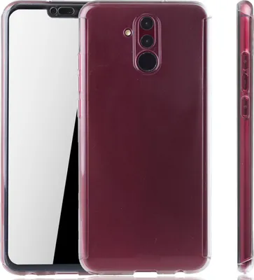 Zdjęcie produktu dla Etui na telefon komórkowy Pokrowiec ochronny na Huawei Mate 20 Lite Pełne etui Osłona ekranu 360 Przezroczysty