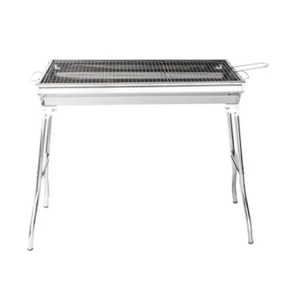 Produktbild von Klappgrill aus Edelstahl Maße: 93,5 x 33,5 x 70cm