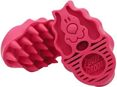 Produktbild von Kong Zoomgroom Hundemassagebürste Durchsichtig Durchsichtig One Size