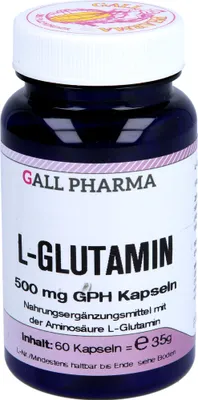 Immagine prodotto di GALL PHARMA L-Glutammina 500 mg GPH Capsule, 60 Capsule