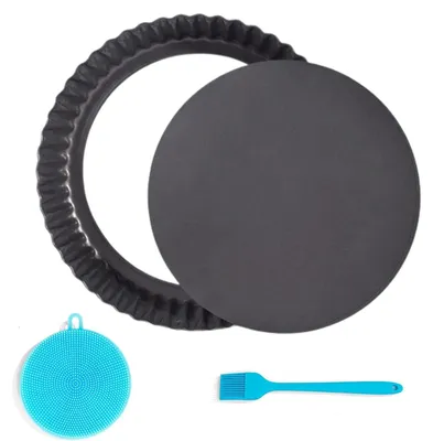 Immagine prodotto di Set di 3 stampi per torte - Stampi rotondi con rivestimento antiaderente