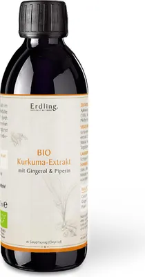 Produktbild von Kurkuma-Extrakt mit Gingerol und Piperin in Oxymel - 250ml