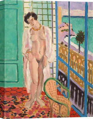 Produktbild von Bilder auf Leinwand von Henri Matisse – Akt am Fenster – 60 x 40 cm