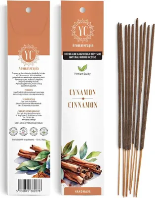 KADZIDEŁKA INDYJSKIE CYNAMON (10 szt.) 16 g - YOUR CANDLE