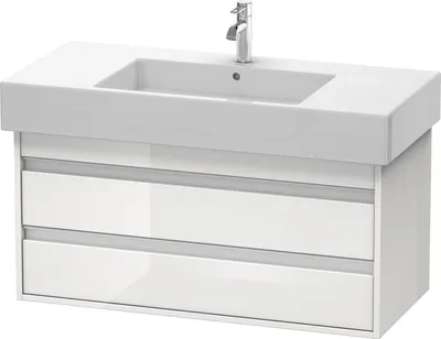 Zdjęcie produktu dla Duravit szafka podumywalkowa KETHO 455 x 1000 x 480 mm biały wysoki połysk