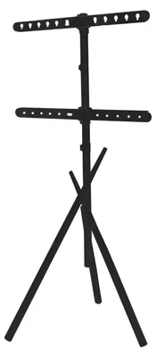 Produktbild von TV-Bodenständer - MC-182 - Freistehend - Für Fernseher 94–203 cm - Max. 60 kg - VESA bis 600x400 mm - Schwenkbar ±45° - Schwarz