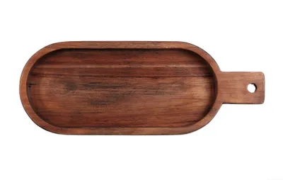 Immagine prodotto di ASA Selezione legno ovale Schale flach braun