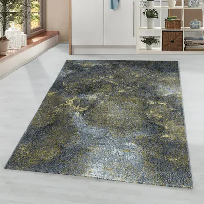 Produktbild von Ayyildiz Hali OTTAWA801504203YELLOW, Teppich, Polypropylen (PP), Gelb, Rechteck, 800 mm, 1500 mm