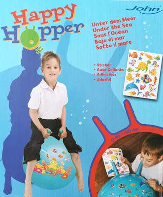 Produktbild von Sprungball Happy Hopper 'Unter dem Meer' Design, 45-50 cm, zum Selbstbekleben
