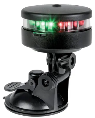 Zdjęcie produktu dla Osculati Navilight 360° 2NM Bi-Colour Light Suction Cup Base Czarny Lampa nawigacyjna