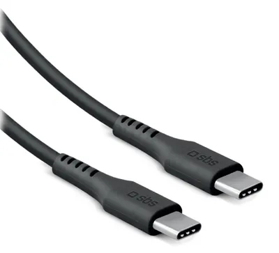 Image de SBS Câble USB-C 2.0 60W, 2 mètres, pour charge et transfert de données