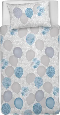 Imagen del producto de DELICATI: Juego de ropa de cama individual, 100% algodón, que incluye una funda de edredón de 155 x 200 cm y 1 funda de almohada de 52 x 82 cm, fabricado en Italia