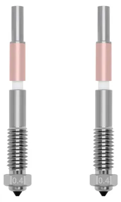 Immagine prodotto di 2 ugelli bimetallici da 0,4 mm per Q2/Q2C