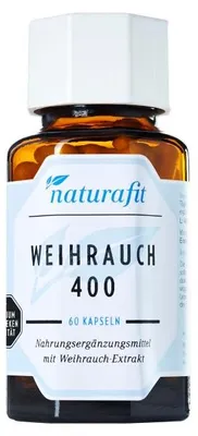Immagine prodotto di naturafit Frankincense 400 capsule, 60 capsule