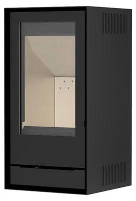 Produktbild von Kaminofen Wamsler Gor Stahl schwarz 7,3 kW