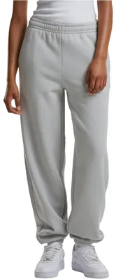 Imagen del producto de Pantalones de chándal para mujer Urban Classics, modelo "Fluffy", color gris claro ("lightasphalt"), talla M