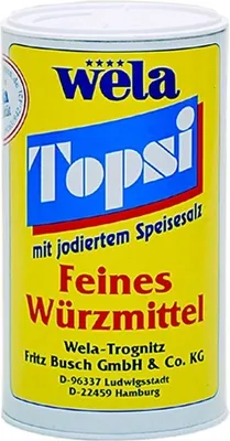 Produktbild von WELA Topsi 200 g mit jodiertem Speisesalz