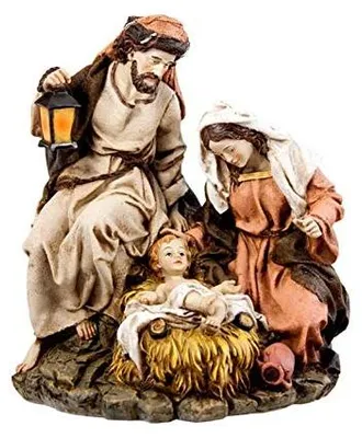 Weihnachtskrippe, Kunstharz, 22 cm, 1 Stück