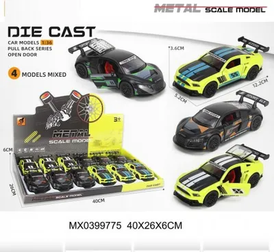Immagine prodotto di Auto da corsa 1:36