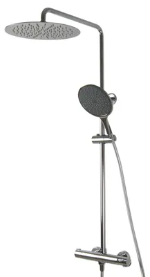 Zdjęcie produktu dla PaulGurkes System prysznicowe z termostatem naściennym 30 cm XXL deszczownica obrotowa zestaw