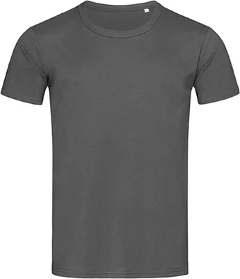 Immagine prodotto di Stedman ST9000 | Maglietta girocollo da uomo Ben - Colore: Grigio ardesia (tinta unita) - Taglia: XL