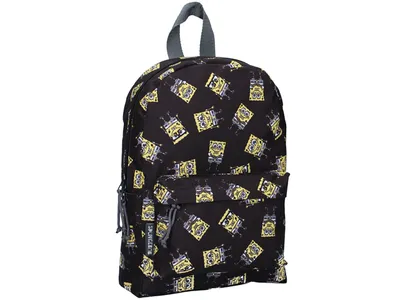 Obrázok produktu pre Vadobag Čierny ruksak SpongeBob v šortkách