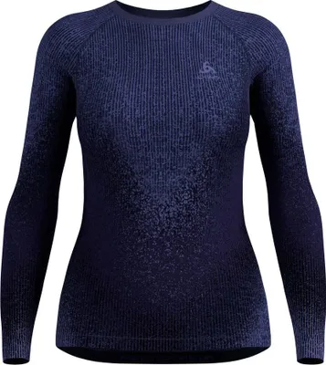 Zdjęcie produktu dla Koszulka z długim rękawem Blackcomb Base Layer, damska – Odlo, kolor: 21119 Skipper Blue, rozmiar: XS