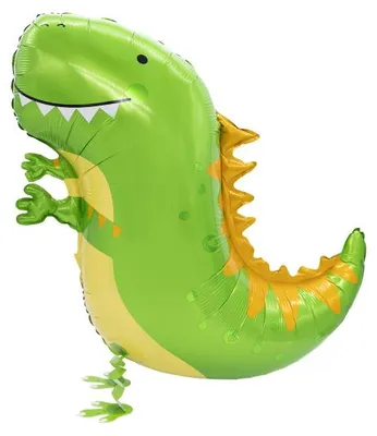 Productafbeelding van Folieballon Airwalker Dinosaurus 65 cm x 75 cm