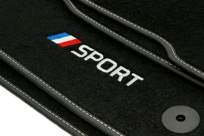 Produktbild von SPORT Velour Fußmatten Satz für Renault Clio IV (2013-2019) - Passgenau - Neu