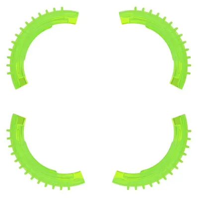 Immagine prodotto di Per DJI Avata 2 BRDRC Set di 4 anelli paracolpi di protezione anticollisione per paddle Verde