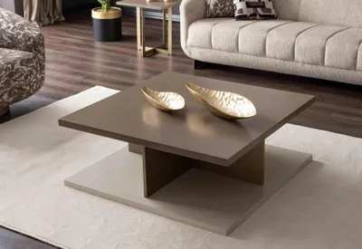 Zdjęcie produktu dla Elegancki stolik kawowy - stylowy i praktyczny do salonu