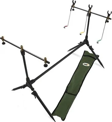 Produktbild von Angling Pursuits Rutenhalter 3 Ruten Rod Pod Deluxe Tragetasche