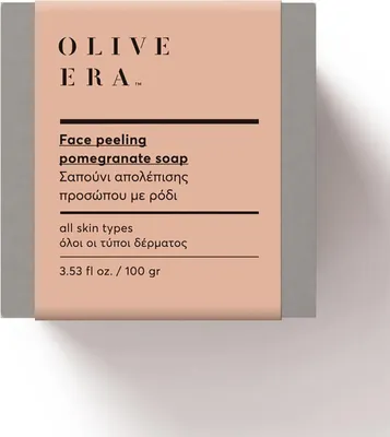 Produktbild von Olive Era Naturseifen & Peelingseifen | Bio-Olivenöl | Handgefertigt Pomegranate