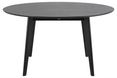 Zdjęcie produktu dla Roxby stół do jadalni Ø140 cm, czerń.