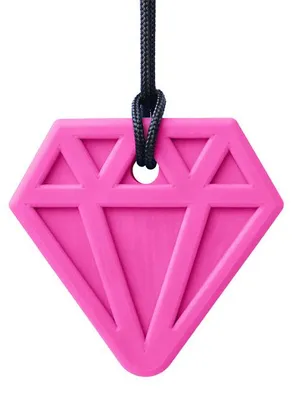 Immagine prodotto di Ark Therapeutics Collana da masticare Diamant per bambini - Gioiello da masticare e giocattolo