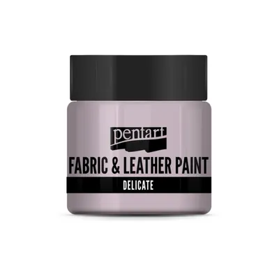 Obrázek produktu pro PENTART Jemná barva na textil a kůži, 50 ml, fialová stříbrná