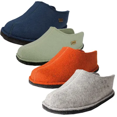 Produktbild von Haflinger 311013-0 Flair Smily Damen Herren Hausschuhe Pantoffeln , Größe:38 EU, Farbe:Rot