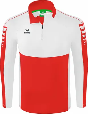 Produktbild von Erima Six Wings Trainingsoberteil Rot/Weiß - XXL