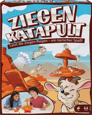 Produktbild von Mattel Games Ziegenkatapult, Kinderspiel, Aktionsspiel, Familienspiel