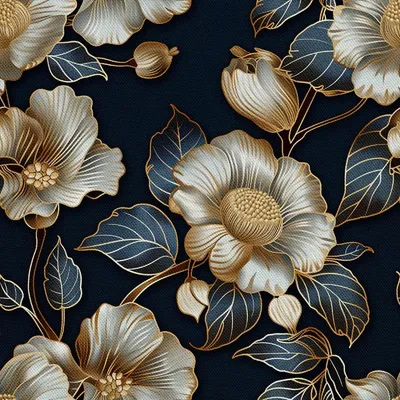 Produktbild von OUTDOOR DEKOSTOFFE OXFORD - Motiv Blumen I DX5502